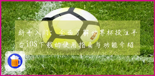 新手入门：全面了解世界杯投注平台iOS下载的使用指南与功能介绍